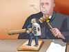 Cartoon: trumpstopclo (small) by Lubomir Kotrha tagged trump,tariffs,taco