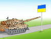 Cartoon: ukrapard (small) by Lubomir Kotrha tagged ukraine,russia,the,war,tanks,leopard