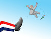 Cartoon: wilders (small) by Lubomir Kotrha tagged geert,wilders,holland,elections,europe