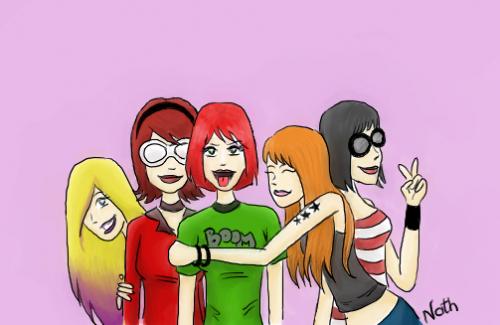 Cartoon: Girls girls girls (medium) by naths tagged girls