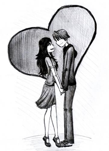 Cartoon: Thats amore (medium) by naths tagged couple,love