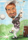 Cartoon: Hobby-Golfer (small) by Zeichenstift Karikaturen tagged golf,grün,sport,karikatur,wien,geschenk,geburtstag,golfspieler,40