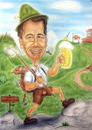 Cartoon: Wanderer mit Bierkrug (small) by Zeichenstift Karikaturen tagged wandern,baumeister,geschenk,beruf,berge,luft,karikaturen,geburtstagswünsche,glückwunsch,50,geburtstag,aussicht