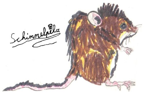 Cartoon: Mouse - Maus (medium) by Schimmelpelz-pilz tagged mouse,rodent,animal,cute,sweet,creature,maus,nager,nagetier,tier,kreatur,niedlich