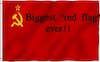 Cartoon: Biggest Red Flag ever (small) by Schimmelpelz-pilz tagged meme,communism,red,flag,kommunismus,rote,flagge,russia,russland,threat,bedrohung