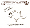 Cartoon: Fluchhörnchen. (small) by puvo tagged fluch,gleithörnchen,flughörnchen,wortspiel,fluchen,schimpfen,beschimpfung,schimpfwort