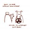Cartoon: Markiert. (small) by puvo tagged dog,hund,pinkeln,pee,markieren,mark,auto,car,reise,trip,pause,stop,break