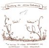 Cartoon: Vogelzug. (small) by puvo tagged spring,bird,sing,frühling,vogel,gesang,singen,vogelzug,
