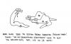 Cartoon: WG-Kühlschrank. (small) by puvo tagged schlange,wg,kühlschrank,essen