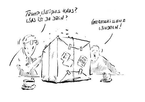 Cartoon: Trump ... (medium) by Jori Niggemeyer tagged trump,infantil,usa,fcktrmp,windel,amerika,zölle,trump,infantil,usa,fcktrmp,windel,amerika,zölle