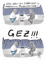 Cartoon: Modernes Raubrittertum GEZ... (small) by Jori Niggemeyer tagged gez,gebühreneinzugszentrale,raubritter,unrecht,zwang,ard,zdf,deutschlandradio,veraltet,würgegriff