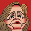 Cartoon: Hillary Clinton (small) by KEOGH tagged hillary,clinton,caricature,keogh,cartoons,democrats,candidate,democratic,president,united,states,us,america