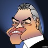 Cartoon: Joe Hockey (small) by KEOGH tagged joe,hockey,caricature,australia,keogh,cartoons,politics,australian,politicians