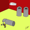 Cartoon: Know your limit! (small) by Thesmilecabinet tagged trashed,silly,cartoons