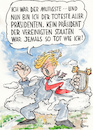 Cartoon: Der Helden-Präsident (small) by thomasH tagged uspräsident,amoklauf,waffen,nra