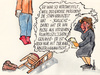 Cartoon: Präsidentenbeleidigung (small) by thomasH tagged ndr,satire,pressefreiheit,präsident,dünnhäutig