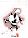Cartoon: Robots en mi blog 02 (small) by coleganelson tagged robot