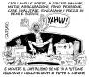 Cartoon: yahuu! (small) by massimogariano tagged crack,borse,crisi,mutui,subprime