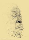 Cartoon: B.B. King sketch and WIP (small) by cosminpodar tagged drawing,illustration,caricature