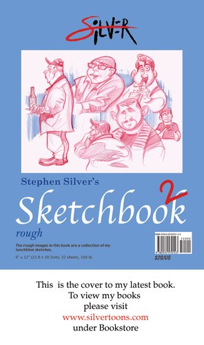 Cartoon: Sketchbook 2 (medium) by stephen silver tagged stephen,silver,books,art,how,to,sketching