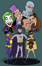Cartoon: batman t.v series (small) by stephen silver tagged adam west batman joker riddler stephen silver