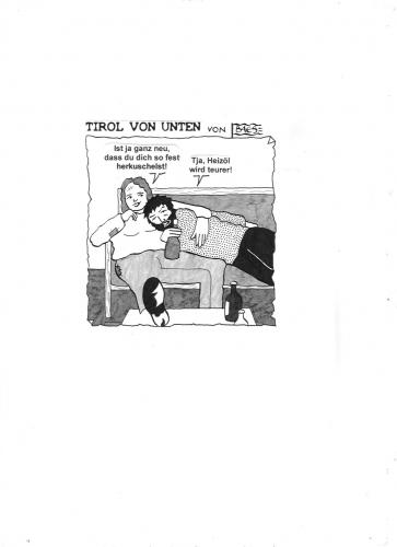 Cartoon: Auch Männer sind romantisch (medium) by BAES tagged armut,sparen,liebe,love,poor,heizöl,pärchen,paar,couple,romantic,romantik,beziehung,mann,frau,männer,frauen