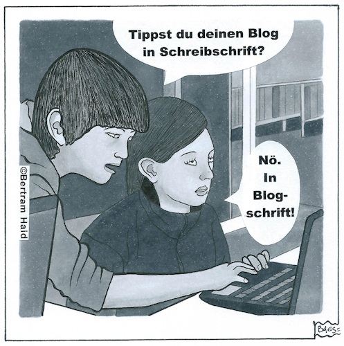 Cartoon: Blogger (medium) by BAES tagged blog,blogger,internet,laptop,pc,jugend,kinder,technik,schreiben,blog,blogger,internet,laptop,pc,jugend,kinder,technik,schreiben
