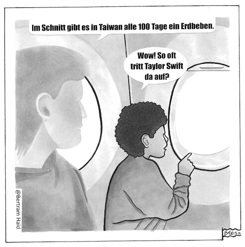 Cartoon: Taylor Swift (medium) by BAES tagged musik,taiwan,erdbeben,erfolg,taylorswift,swift,musik,taiwan,erdbeben,erfolg,taylorswift,swift