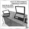 Cartoon: Billige Flugreisen (small) by BAES tagged pc,comuter,absturz,flugreisen,urlaub,urlaubsportale,internet