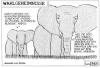 Cartoon: Jenseits von Afrika (small) by BAES tagged politik elefant tiere wahlen afrika