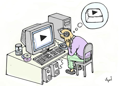 Cartoon: digital (medium) by ombaddi tagged digital