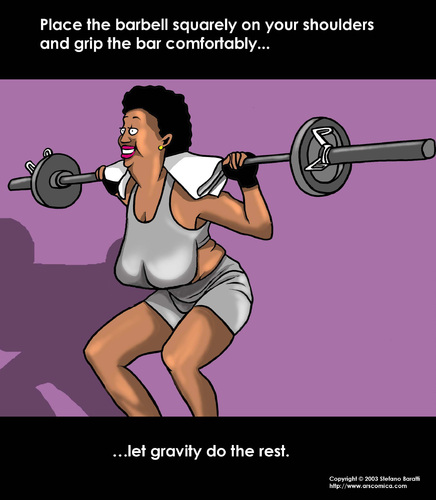 Cartoon: Fitness (medium) by perugino tagged health,gym,fitness