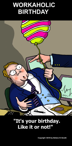 Cartoon: Greeting Cards (medium) by perugino tagged work,office,bureaucracy,corporation,employment