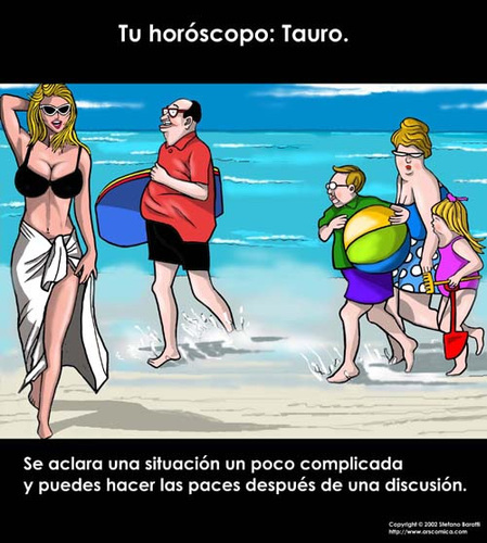 Cartoon: Tu horoscopo (medium) by perugino tagged horoskop,horoscopo,horoscope