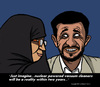 Cartoon: mahmoud ahmadinejad (small) by perugino tagged iran,nuclear,power