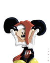 Cartoon: Mickey Mouse (small) by doodleart tagged mickey mouse disney