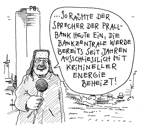 Cartoon: adäquat (medium) by Andreas Prüstel tagged großbank,kriminelleenergie,energie,heizung,winter,großbank,kriminelle,energie,heizung,winter