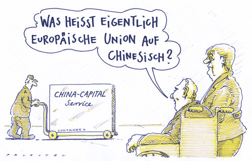 Cartoon: chinakohle (medium) by Andreas Prüstel tagged china,eu,kapital,finanzkrise,eurokrise,merkel,schäuble,china,eu,kapital,finanzkrise,eurokrise,merkel,schäuble