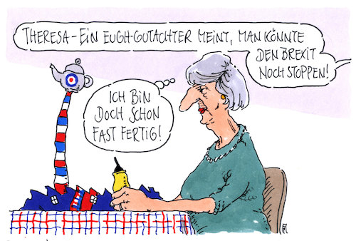Cartoon: gutachter (medium) by Andreas Prüstel tagged brexit,theresa,may,eugh,gutachter,cartoon,karikatur,andreas,pruestel,brexit,theresa,may,eugh,gutachter,cartoon,karikatur,andreas,pruestel