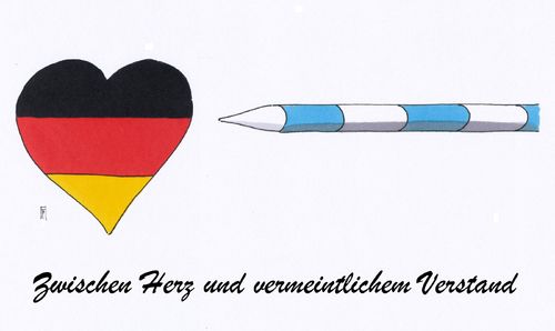 Cartoon: hin und her (medium) by Andreas Prüstel tagged flüchtlinge,flüchtlingszustrom,asyl,asylanten,grenzschließung,grenzkontrollen,schengen,bayern,eu,europa,herz,verstand,cartoon,karikatur,andreas,pruestel,flüchtlinge,flüchtlingszustrom,asyl,asylanten,grenzschließung,grenzkontrollen,schengen,bayern,eu,europa,herz,verstand,cartoon,karikatur,andreas,pruestel