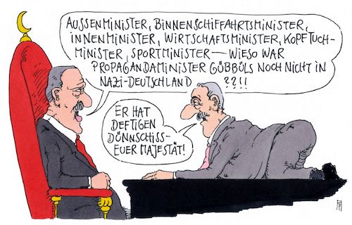 Cartoon: minister (medium) by Andreas Prüstel tagged türkei,deutschland,wahlpropaganda,erdogan,minister,cartoon,karikatur,andreas,pruestel,türkei,deutschland,wahlpropaganda,erdogan,minister,cartoon,karikatur,andreas,pruestel