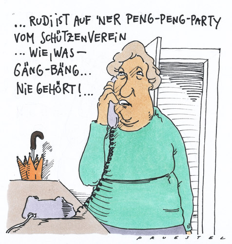 Cartoon: party (medium) by Andreas Prüstel tagged party,gangbang,ahnungslosigkeit,schützenverein,party,gangbang,ahnungslosigkeit,schützenverein,liebe,sex,lust,leidenschaft