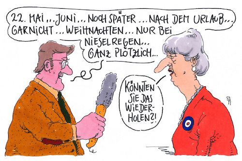 Cartoon: wann dann (medium) by Andreas Prüstel tagged brexit,theresa,may,parlament,eu,cartoon,karikatur,andreas,pruestel,brexit,theresa,may,parlament,eu,cartoon,karikatur,andreas,pruestel