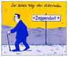 Cartoon: ade fdp (small) by Andreas Prüstel tagged fdp,niedergang,wahlstudio,ulrichdeppendorf,wahlen,rösler