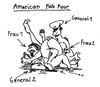 Cartoon: american fab four (small) by Andreas Prüstel tagged usa,generäle,fbi,armee,cia,petraeus,affäre