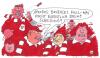 Cartoon: apropos (small) by Andreas Prüstel tagged ehescheidung,fussballfans
