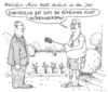 Cartoon: comeback (small) by Andreas Prüstel tagged exbischof,mixa,missbräuche,katholischekirche
