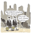 Cartoon: daddys job (small) by Andreas Prüstel tagged spekulantenangriffe,euro