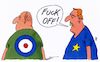 Cartoon: das wars (small) by Andreas Prüstel tagged brexit,großbritannien,eu,europa,austrittserklärung,cartoon,karikatur,andreas,pruestel