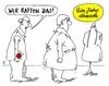 Cartoon: ein jahr danach (small) by Andreas Prüstel tagged merkel,kanzlerin,flüchtlinge,flüchtlingspolitik,grenzöffnung,ausspruch,jubiläum,cartoon,karikatur,andreas,pruestel